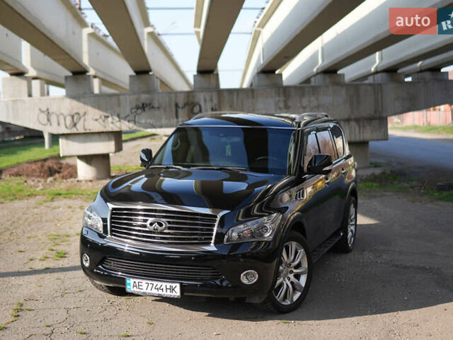 Черный Инфинити QX56, объемом двигателя 5.55 л и пробегом 114 тыс. км за 19500 $, фото 17 на Automoto.ua