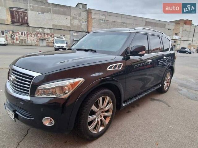 Чорний Інфініті QX56, об'ємом двигуна 5.55 л та пробігом 137 тис. км за 23000 $, фото 2 на Automoto.ua