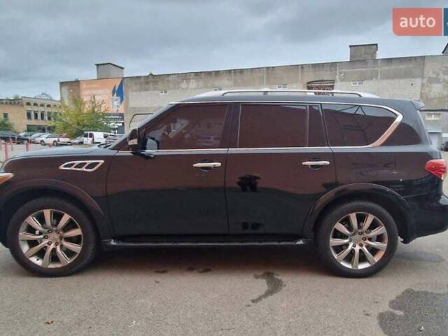Чорний Інфініті QX56, об'ємом двигуна 5.55 л та пробігом 137 тис. км за 23000 $, фото 4 на Automoto.ua