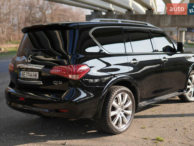 Черный Инфинити QX56, объемом двигателя 5.55 л и пробегом 114 тыс. км за 19500 $, фото 11 на Automoto.ua