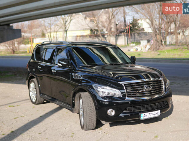 Черный Инфинити QX56, объемом двигателя 5.55 л и пробегом 114 тыс. км за 19500 $, фото 15 на Automoto.ua