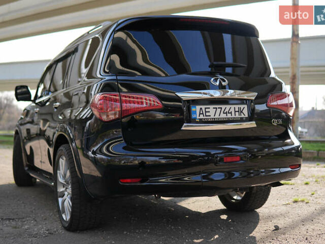 Черный Инфинити QX56, объемом двигателя 5.55 л и пробегом 114 тыс. км за 19500 $, фото 7 на Automoto.ua