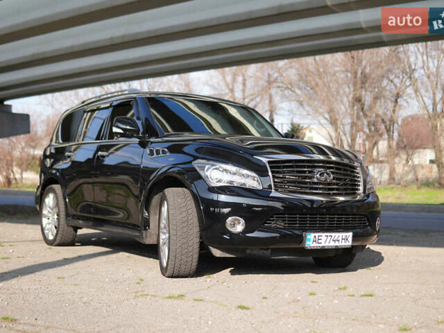 Черный Инфинити QX56, объемом двигателя 5.55 л и пробегом 114 тыс. км за 19500 $, фото 14 на Automoto.ua