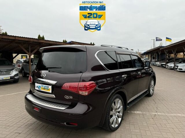 Фиолетовый Инфинити QX56, объемом двигателя 5.6 л и пробегом 142 тыс. км за 22850 $, фото 3 на Automoto.ua