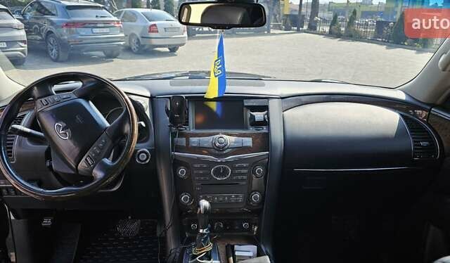 Коричневый Инфинити QX56, объемом двигателя 5.55 л и пробегом 265 тыс. км за 25000 $, фото 20 на Automoto.ua