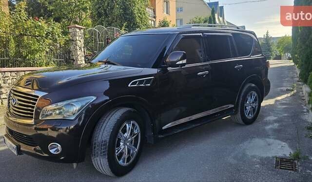 Коричневый Инфинити QX56, объемом двигателя 5.55 л и пробегом 265 тыс. км за 25000 $, фото 8 на Automoto.ua