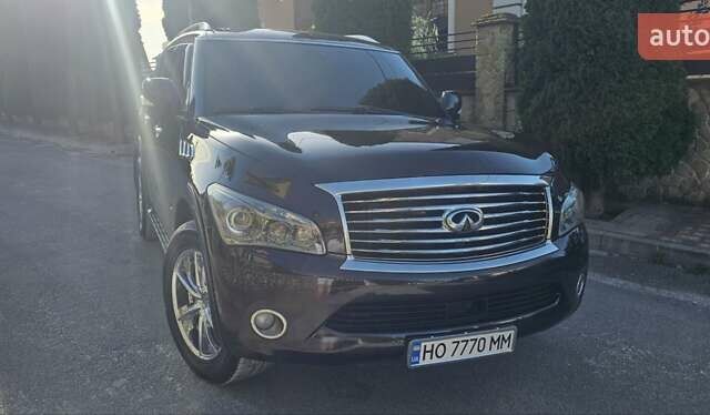 Коричневый Инфинити QX56, объемом двигателя 5.55 л и пробегом 265 тыс. км за 25000 $, фото 1 на Automoto.ua
