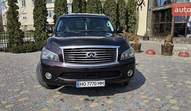 Коричневый Инфинити QX56, объемом двигателя 5.55 л и пробегом 265 тыс. км за 25000 $, фото 12 на Automoto.ua