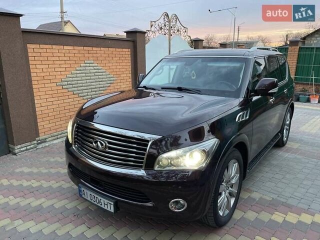 Коричневий Інфініті QX56, об'ємом двигуна 5.6 л та пробігом 122 тис. км за 23000 $, фото 16 на Automoto.ua