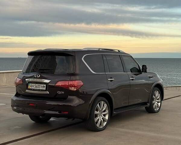 Коричневый Инфинити QX56, объемом двигателя 5.55 л и пробегом 148 тыс. км за 24500 $, фото 5 на Automoto.ua