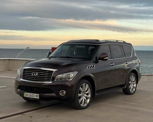 Коричневый Инфинити QX56, объемом двигателя 5.55 л и пробегом 148 тыс. км за 24500 $, фото 1 на Automoto.ua