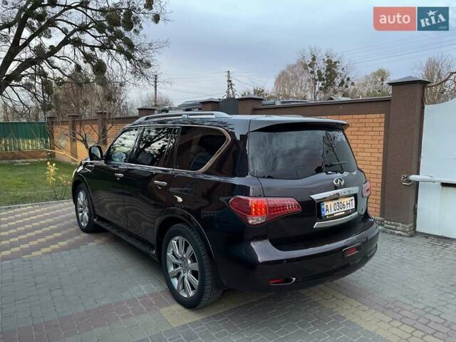Коричневий Інфініті QX56, об'ємом двигуна 5.6 л та пробігом 122 тис. км за 23000 $, фото 13 на Automoto.ua