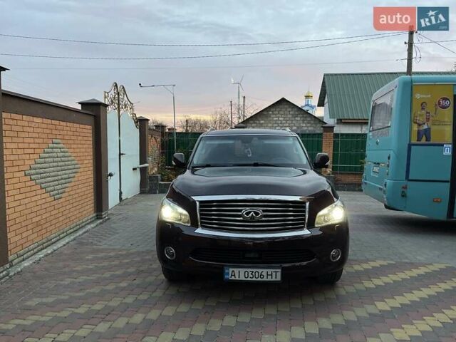 Коричневий Інфініті QX56, об'ємом двигуна 5.6 л та пробігом 122 тис. км за 23000 $, фото 2 на Automoto.ua