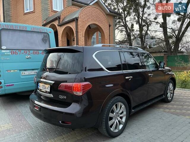 Коричневий Інфініті QX56, об'ємом двигуна 5.6 л та пробігом 122 тис. км за 23000 $, фото 6 на Automoto.ua