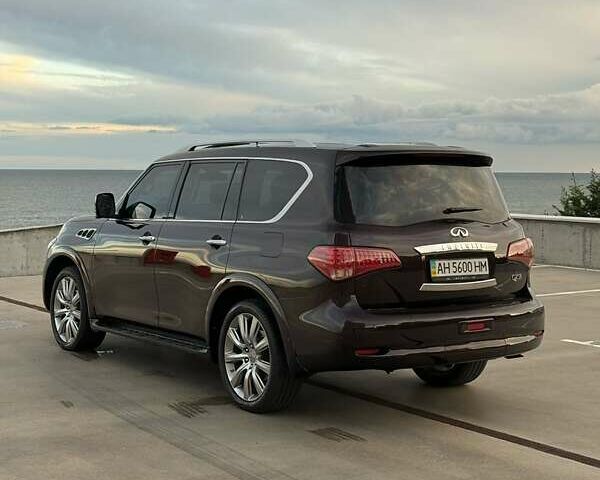 Коричневый Инфинити QX56, объемом двигателя 5.55 л и пробегом 148 тыс. км за 24500 $, фото 4 на Automoto.ua