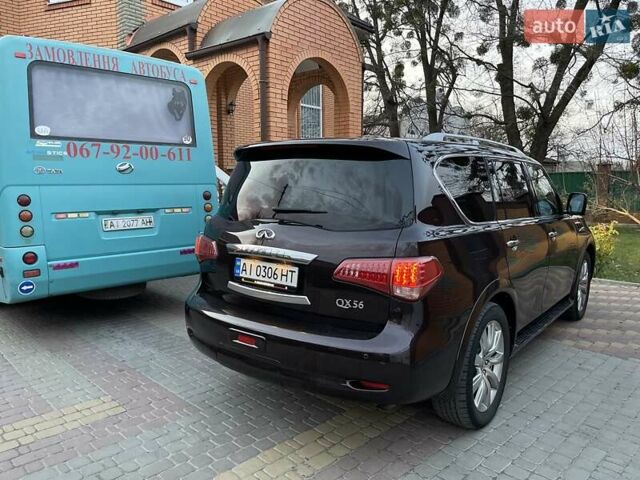 Коричневий Інфініті QX56, об'ємом двигуна 5.6 л та пробігом 122 тис. км за 23000 $, фото 5 на Automoto.ua