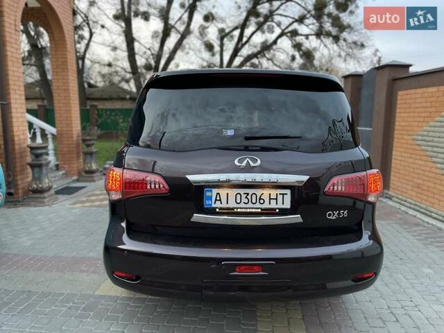 Коричневий Інфініті QX56, об'ємом двигуна 5.6 л та пробігом 122 тис. км за 23000 $, фото 8 на Automoto.ua