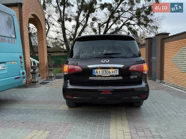 Коричневий Інфініті QX56, об'ємом двигуна 5.6 л та пробігом 122 тис. км за 23000 $, фото 7 на Automoto.ua
