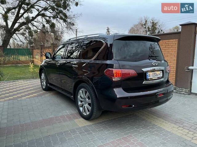 Коричневий Інфініті QX56, об'ємом двигуна 5.6 л та пробігом 122 тис. км за 23000 $, фото 12 на Automoto.ua