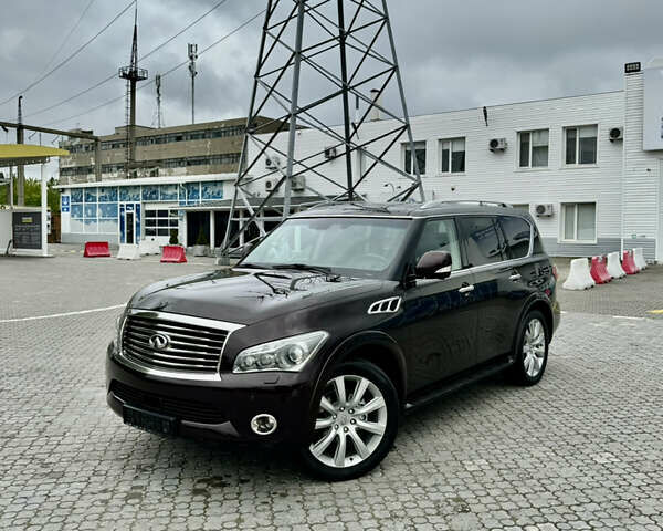 Червоний Інфініті QX56, об'ємом двигуна 5.55 л та пробігом 196 тис. км за 25555 $, фото 28 на Automoto.ua