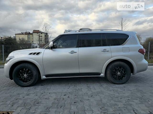 Сірий Інфініті QX56, об'ємом двигуна 5.55 л та пробігом 243 тис. км за 16500 $, фото 8 на Automoto.ua