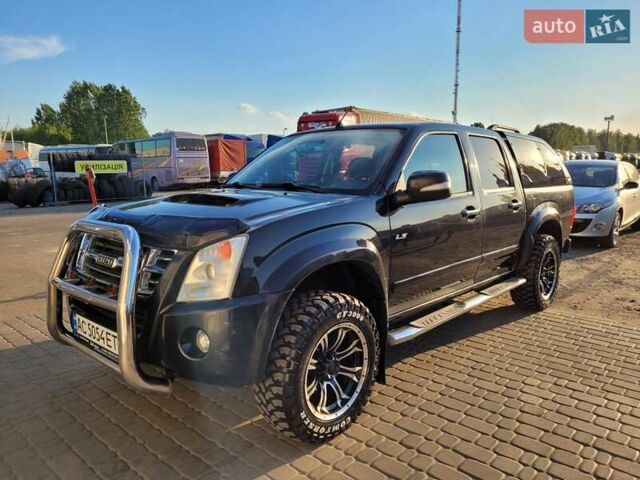 Чорний Ісузу D-Max, об'ємом двигуна 3 л та пробігом 285 тис. км за 13900 $, фото 2 на Automoto.ua