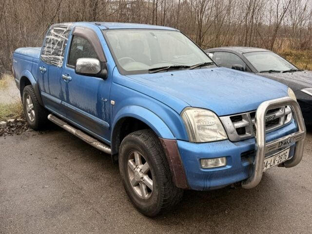 Синий Исузу Д-Макс, объемом двигателя 3 л и пробегом 300 тыс. км за 4000 $, фото 8 на Automoto.ua