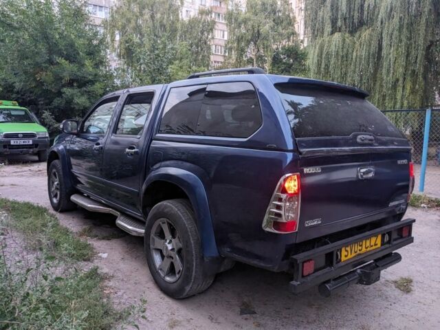 Синий Исузу Д-Макс, объемом двигателя 3 л и пробегом 170 тыс. км за 6094 $, фото 7 на Automoto.ua