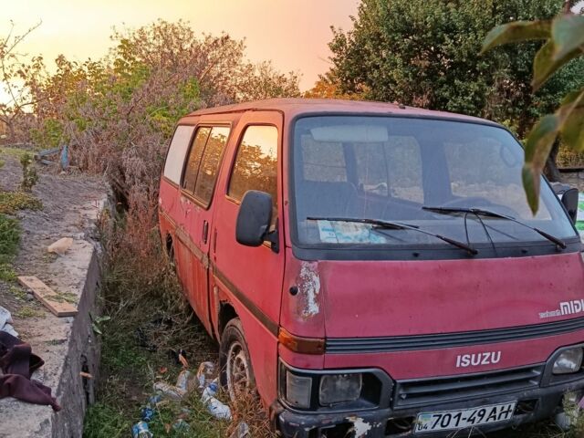 Ісузу Міді вант. 1992 у Кам'янське (Дніпродзержинськ) на Automoto.ua Червоний Ісузу Міді вант., об'ємом двигуна 2 л та пробігом 16 тис. км за 358 $, фото 1 на Automoto.ua