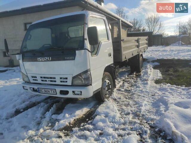 Белый Исузу НКР, объемом двигателя 4.57 л и пробегом 800 тыс. км за 16600 $, фото 3 на Automoto.ua