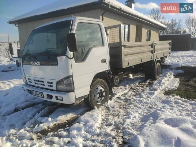 Белый Исузу НКР, объемом двигателя 4.57 л и пробегом 800 тыс. км за 16600 $, фото 1 на Automoto.ua