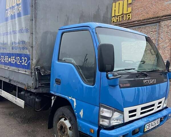 Синий Исузу НКР, объемом двигателя 5.2 л и пробегом 944 тыс. км за 7000 $, фото 1 на Automoto.ua
