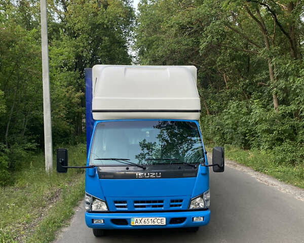 Синий Исузу НКР, объемом двигателя 4.57 л и пробегом 383 тыс. км за 5000 $, фото 3 на Automoto.ua