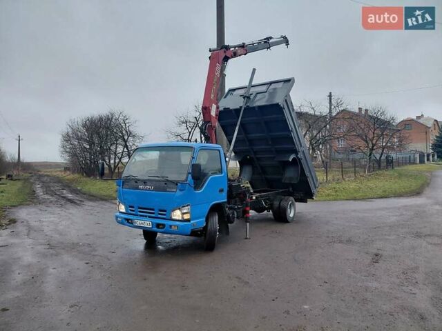 Синий Исузу НКР, объемом двигателя 4.7 л и пробегом 498 тыс. км за 23500 $, фото 1 на Automoto.ua