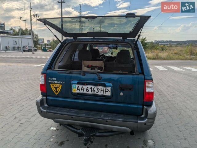 Синий Исузу Родео, объемом двигателя 3.2 л и пробегом 288 тыс. км за 6500 $, фото 2 на Automoto.ua