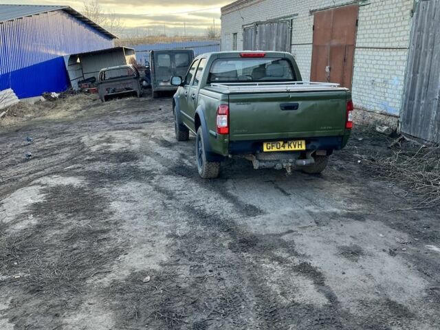 Зеленый Исузу Родео, объемом двигателя 3 л и пробегом 300 тыс. км за 4500 $, фото 1 на Automoto.ua