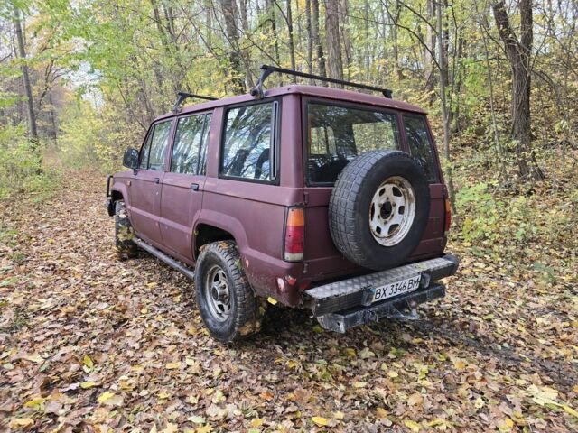 Исузу Трупер 1988 в Хмельницком на Automoto.ua Красный Исузу Трупер, объемом двигателя 0 л и пробегом 312 тыс. км за 2800 $, фото 3 на Automoto.ua