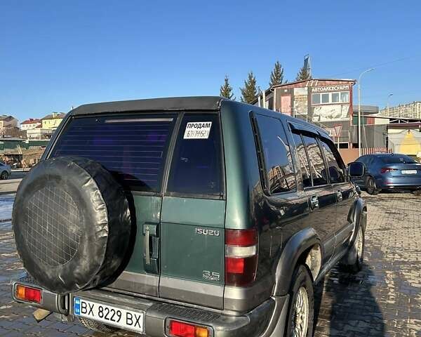 Зеленый Исузу Трупер, объемом двигателя 3.5 л и пробегом 200 тыс. км за 5300 $, фото 8 на Automoto.ua