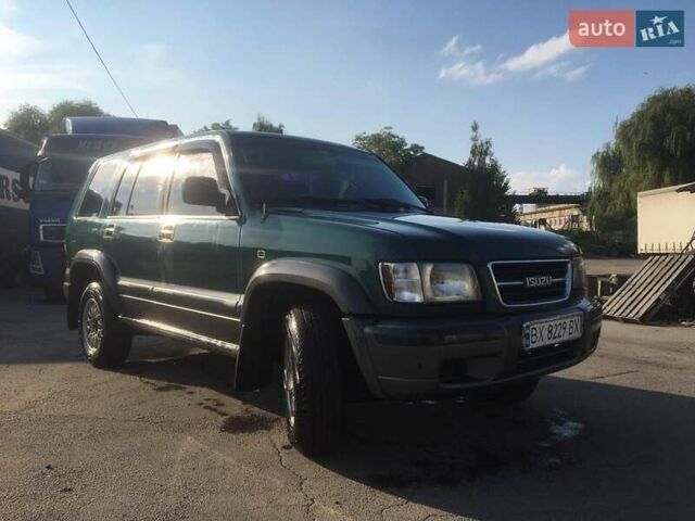 Зеленый Исузу Трупер, объемом двигателя 3.5 л и пробегом 200 тыс. км за 5300 $, фото 13 на Automoto.ua