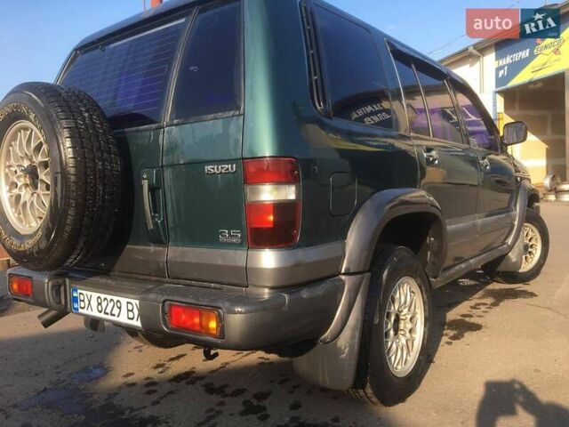 Зеленый Исузу Трупер, объемом двигателя 3.5 л и пробегом 200 тыс. км за 5300 $, фото 10 на Automoto.ua