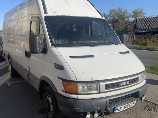 Белый Ивеко Дейли 4x4, объемом двигателя 2.8 л и пробегом 430 тыс. км за 6500 $, фото 1 на Automoto.ua