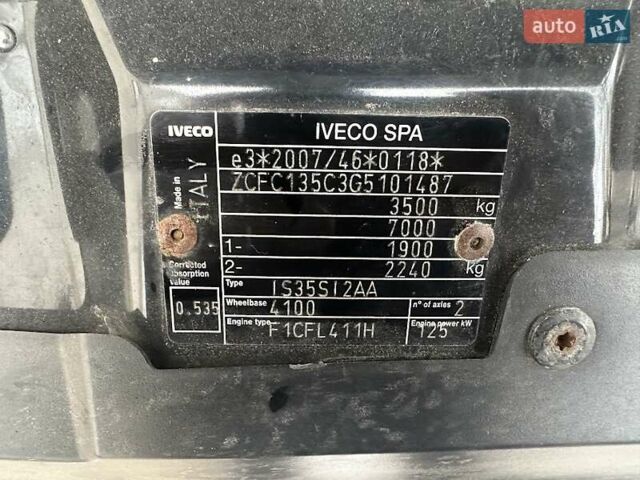 Белый Ивеко Дейли, объемом двигателя 3 л и пробегом 351 тыс. км за 26500 $, фото 28 на Automoto.ua