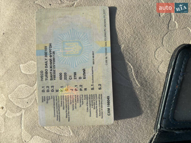 Белый Ивеко Дейли, объемом двигателя 2.8 л и пробегом 300 тыс. км за 2000 $, фото 2 на Automoto.ua