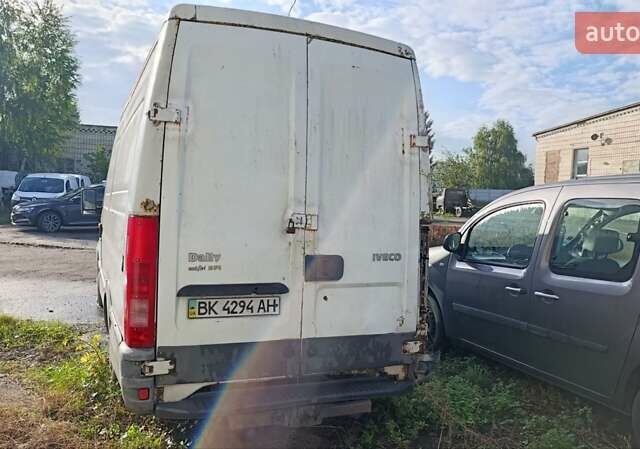 Белый Ивеко Дейли, объемом двигателя 2.8 л и пробегом 600 тыс. км за 3000 $, фото 2 на Automoto.ua