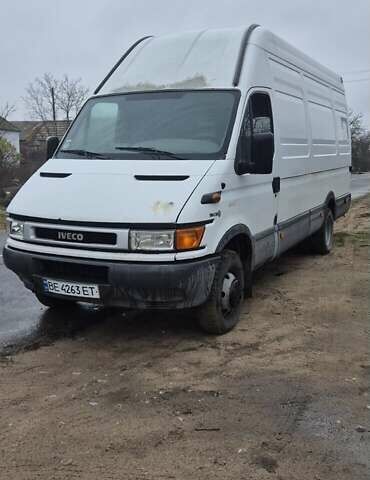 Белый Ивеко Дейли, объемом двигателя 2.8 л и пробегом 385 тыс. км за 5300 $, фото 3 на Automoto.ua