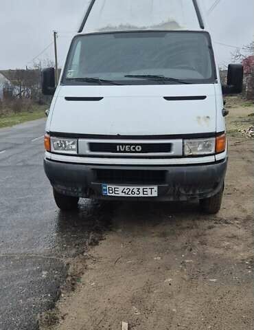 Белый Ивеко Дейли, объемом двигателя 2.8 л и пробегом 385 тыс. км за 5300 $, фото 6 на Automoto.ua