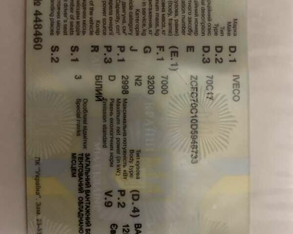 Білий Івеко Дейлі, об'ємом двигуна 3 л та пробігом 808 тис. км за 21000 $, фото 32 на Automoto.ua