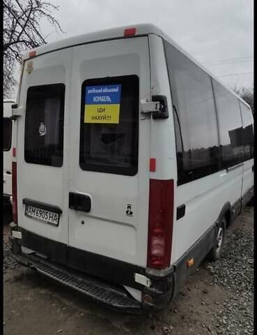 Белый Ивеко Дейли, объемом двигателя 2.8 л и пробегом 640 тыс. км за 7990 $, фото 1 на Automoto.ua