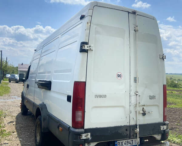 Белый Ивеко Дейли, объемом двигателя 2.8 л и пробегом 600 тыс. км за 8000 $, фото 4 на Automoto.ua