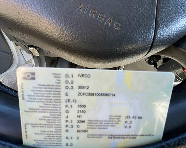 Белый Ивеко Дейли, объемом двигателя 2.29 л и пробегом 400 тыс. км за 7400 $, фото 14 на Automoto.ua